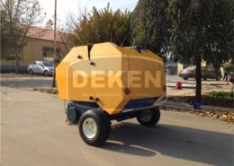 mini round baler in china